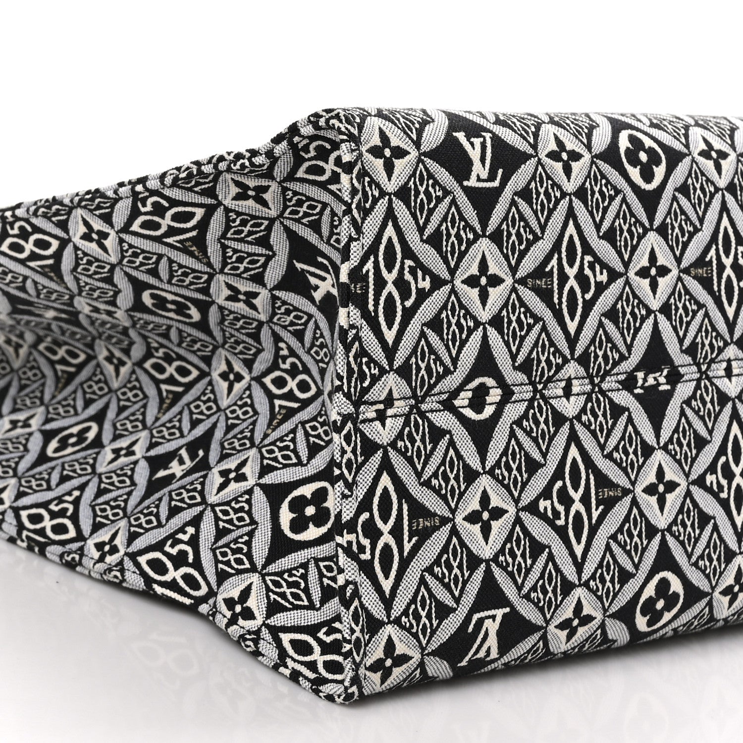 Louis Vuitton Jacquard Since 1854 Onthego GM Grey 8 of 9