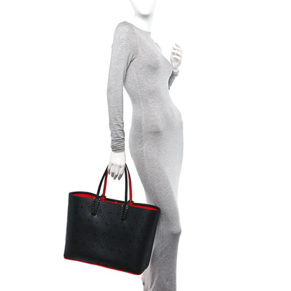 Christian Louboutin Calfskin Loubinthesky East West Cabata Tote Black 2 of 12