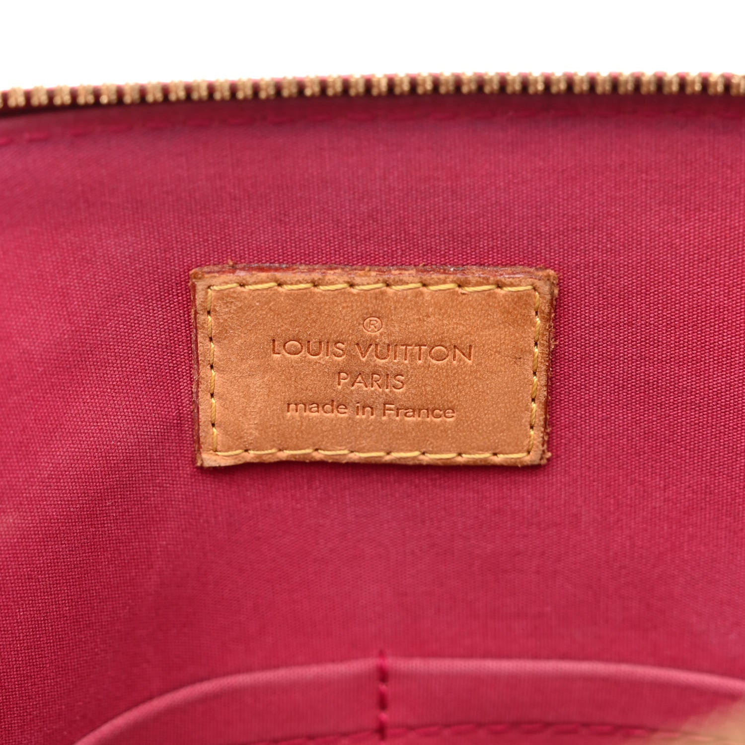 Louis Vuitton Vernis Alma MM Pomme D'Amour 6 of 13