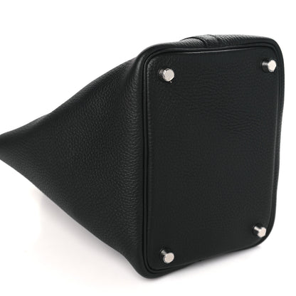 Hermes Taurillon Clemence Picotin Lock 18 PM Black 9 of 10