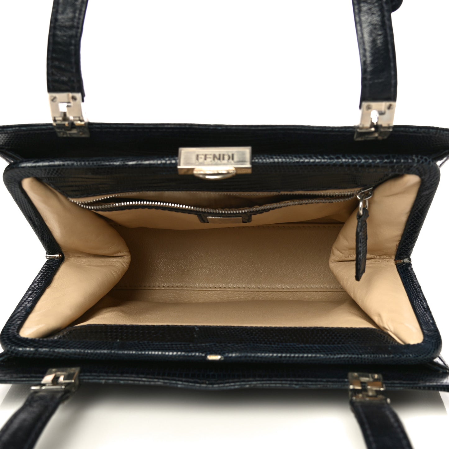 Lizard Satchel Black