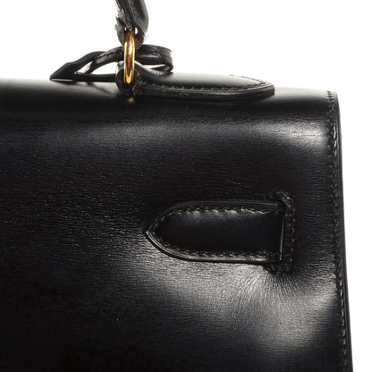 Hermes Box Kelly Sellier 32 Black 8 of 23