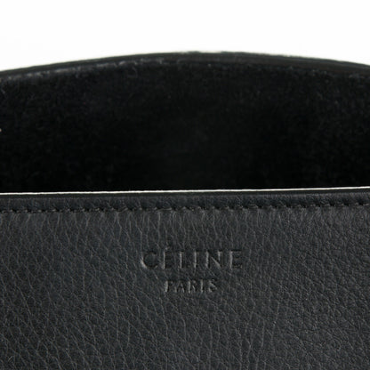 Celine Grained Calfskin Medium Phantom Luggage Black 8 of 8