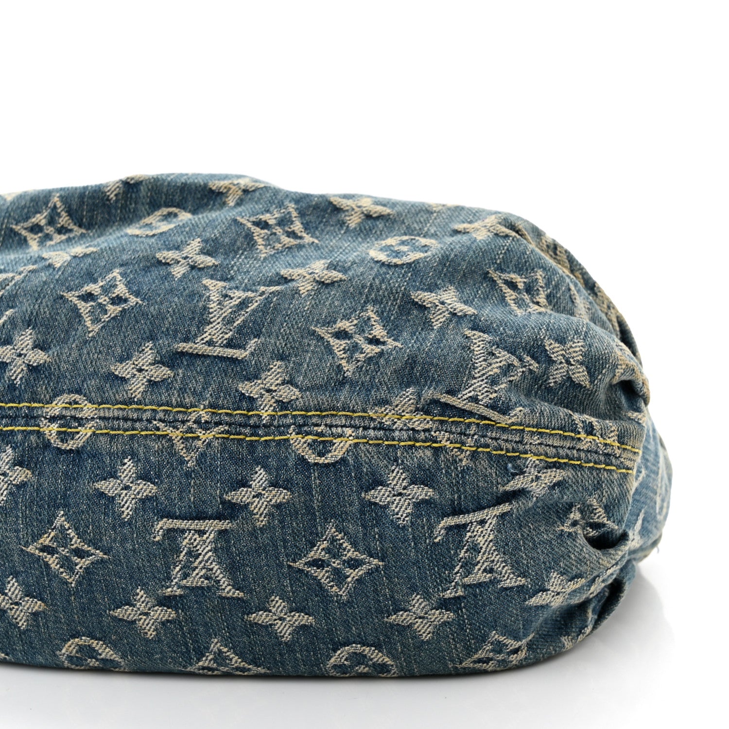 Louis Vuitton Monogram Denim Pleaty Blue 9 of 14