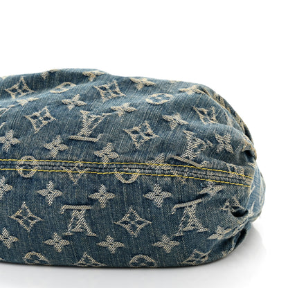 Louis Vuitton Monogram Denim Pleaty Blue 9 of 14