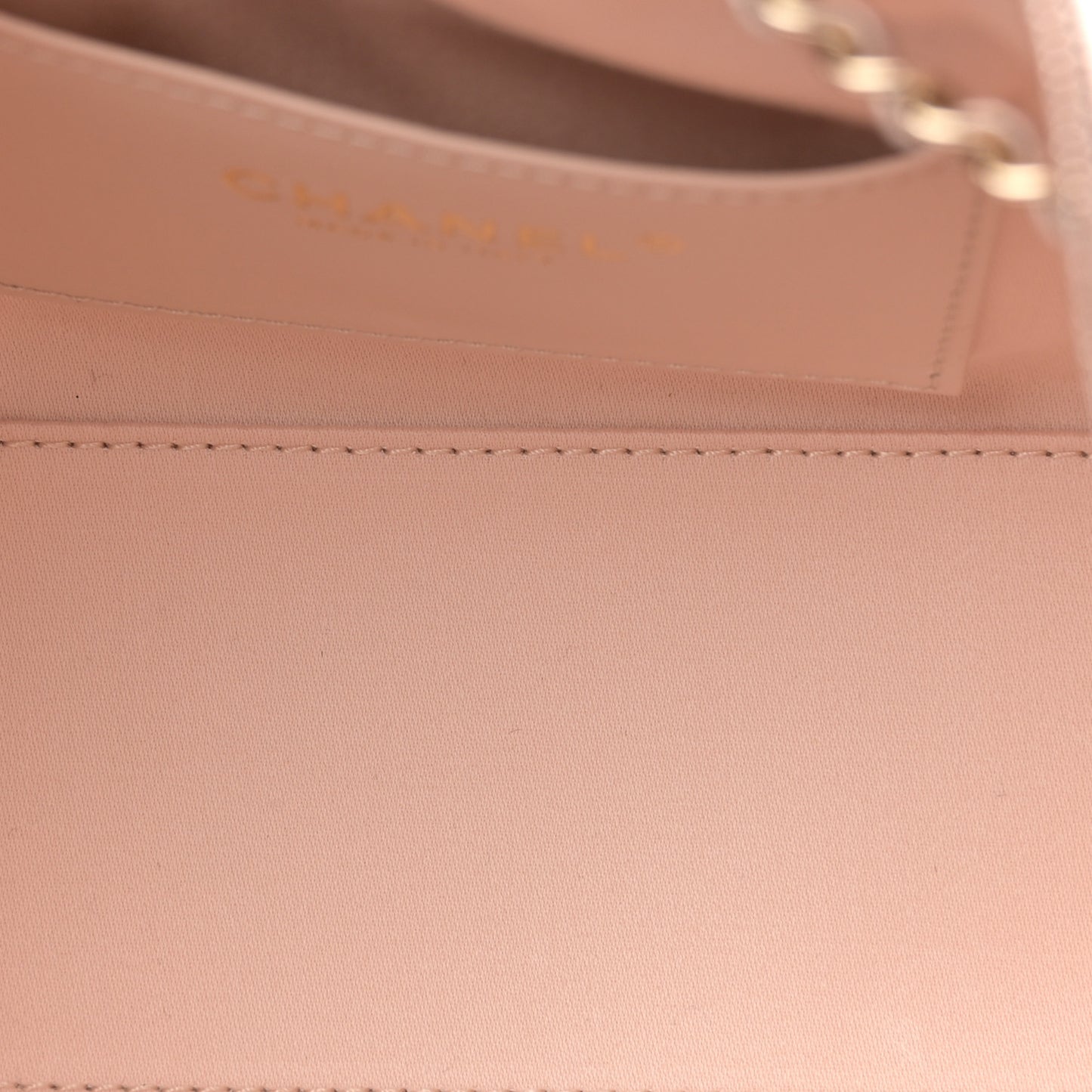 Metallic Caviar Quilted Mini Chanel 25 Handbag Copper
