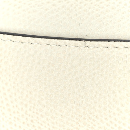 Christian Dior Grained Calfskin Mini Saddle Bag White 11 of 12
