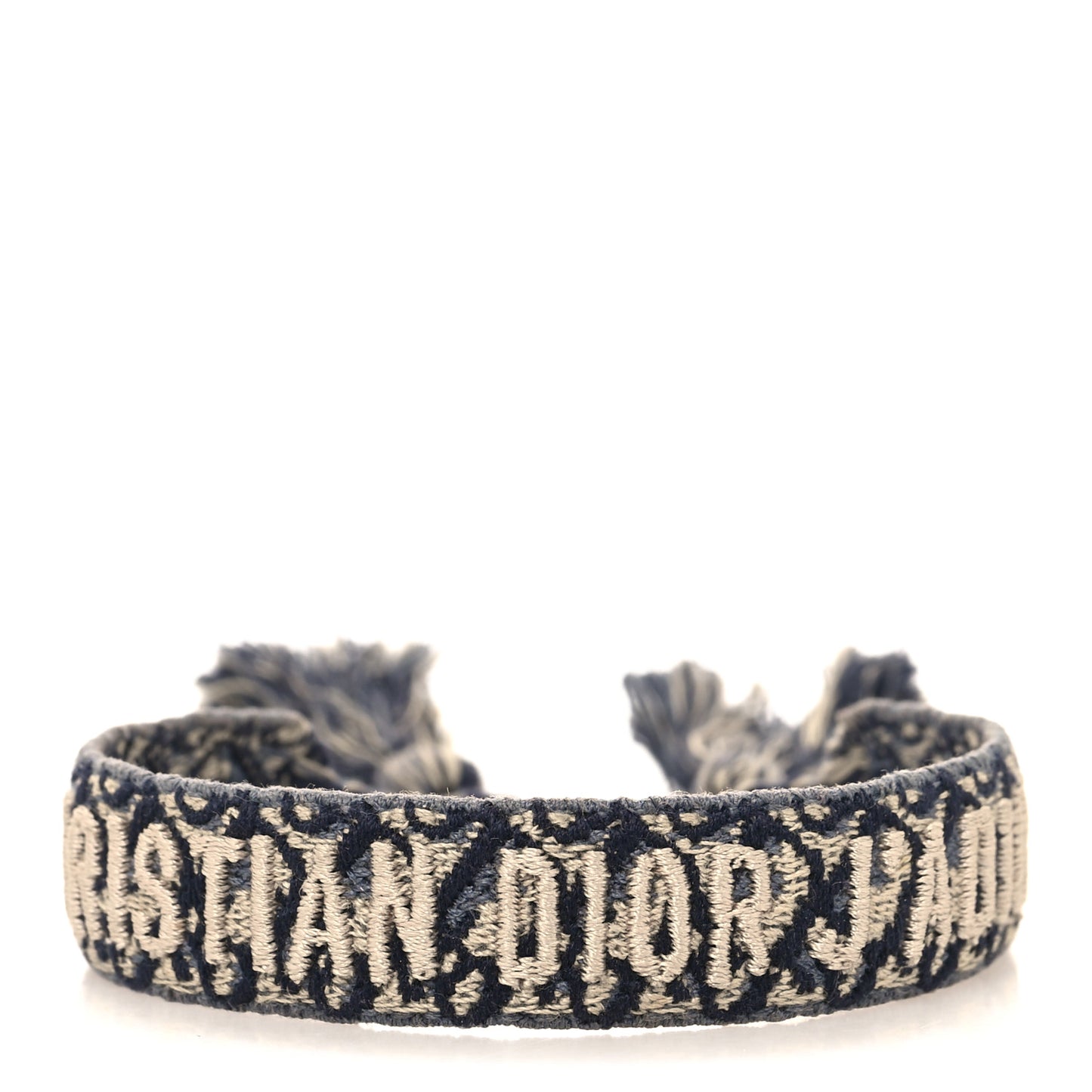 Woven Cotton J'Adior Friendship Bracelet Blue