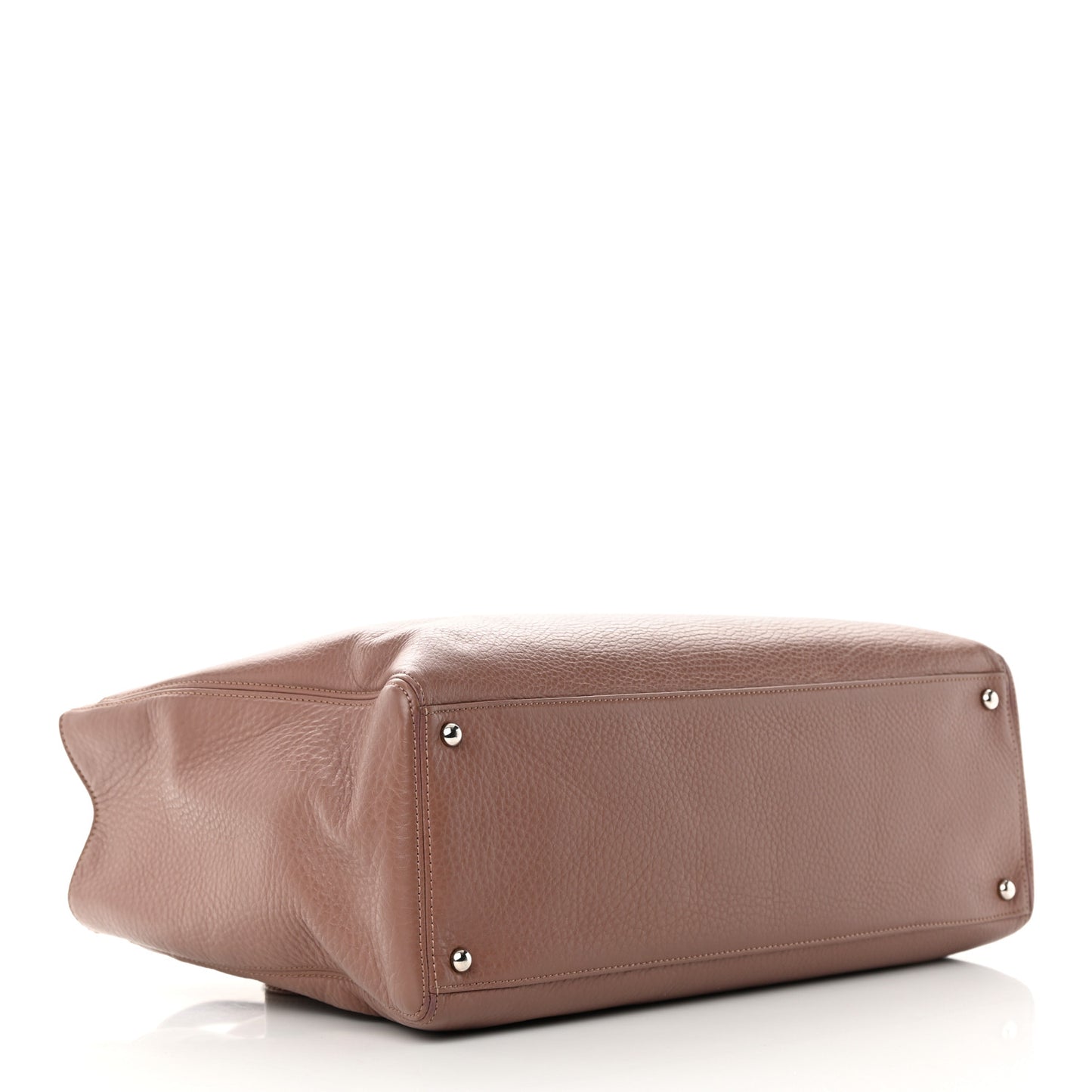 Calfskin XL Cerf Executive Shopper Tote Mauve