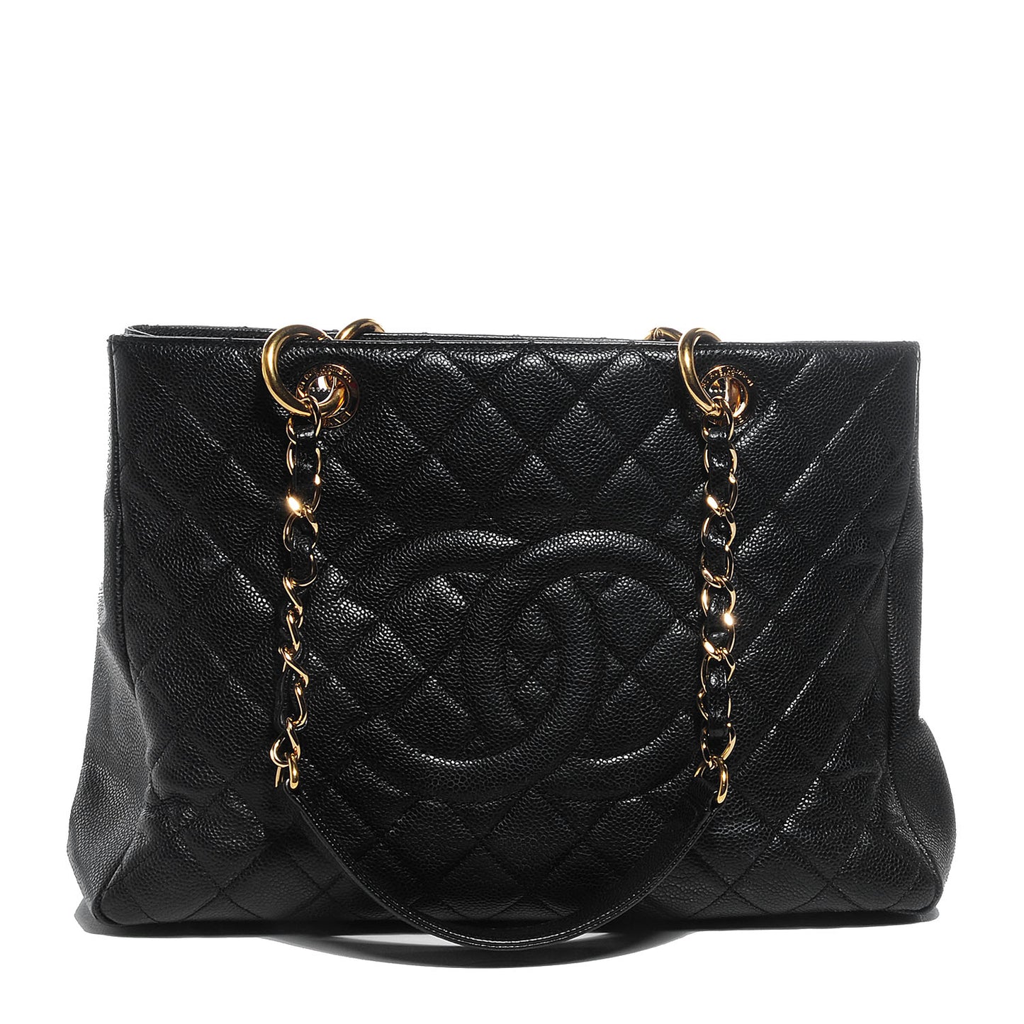 Caviar Grand Shopping Tote GST Black