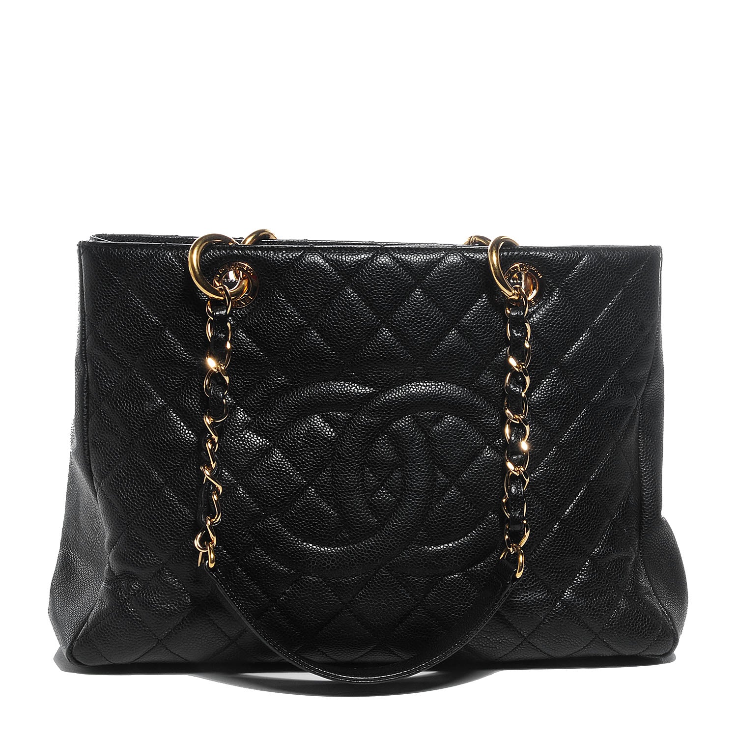 Chanel Caviar Grand Shopping Tote GST Black 1 of 7