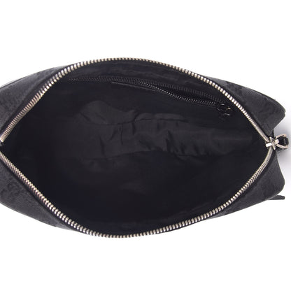 Gucci Monogram Wristlet Clutch Black 5 of 12