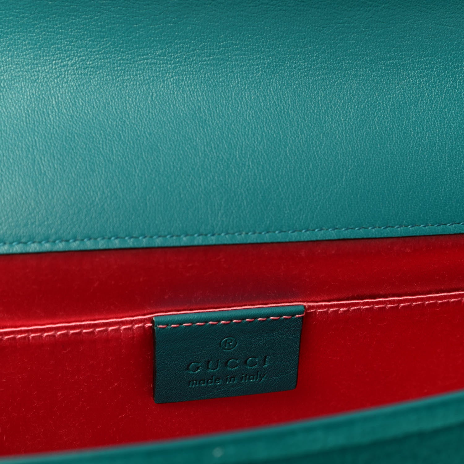 Gucci Velvet Dionysus Clutch Pavone 6 of 6