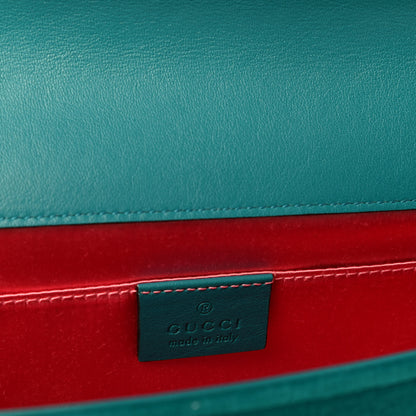 Gucci Velvet Dionysus Clutch Pavone 6 of 6