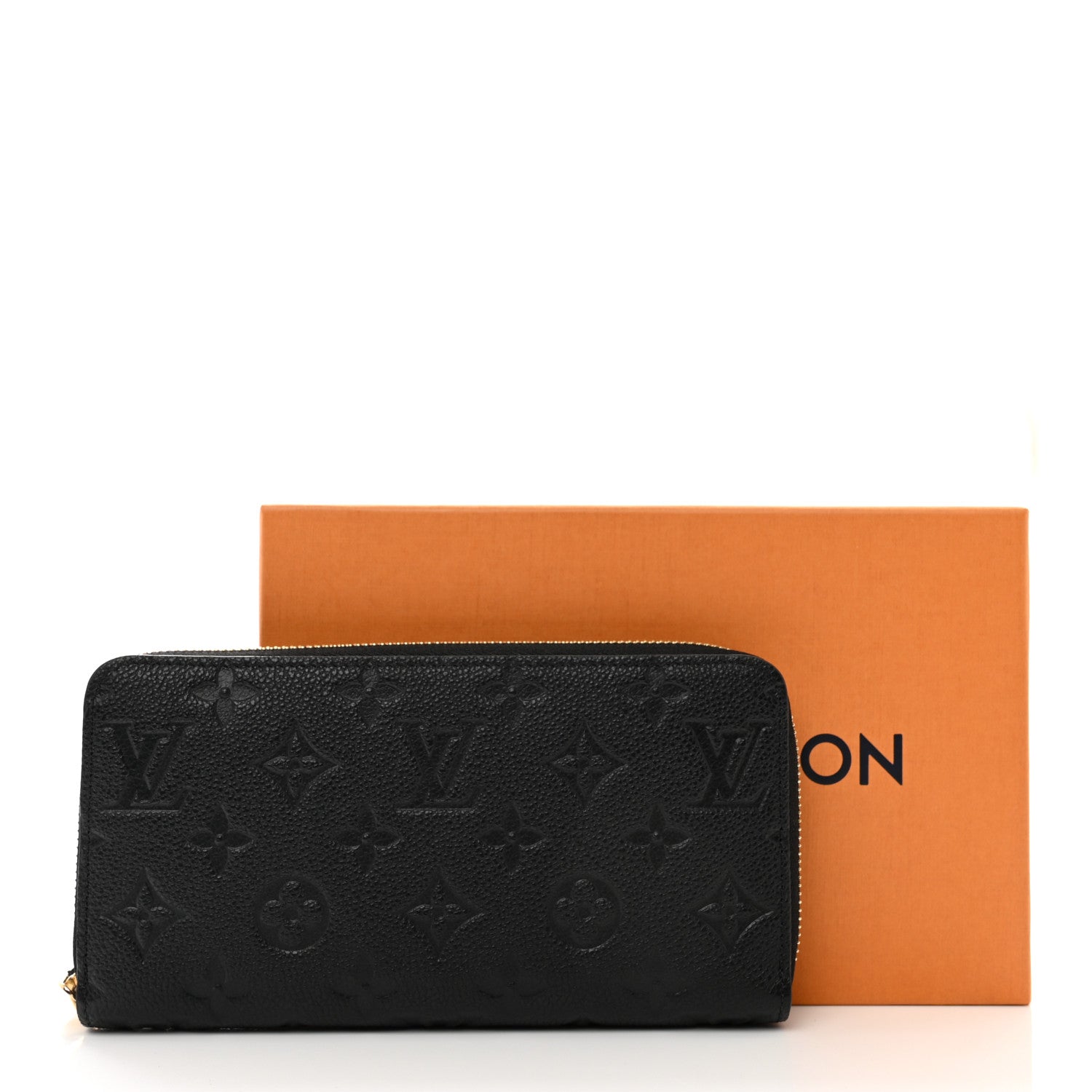 Louis Vuitton Empreinte Zippy Wallet Black 7 of 7