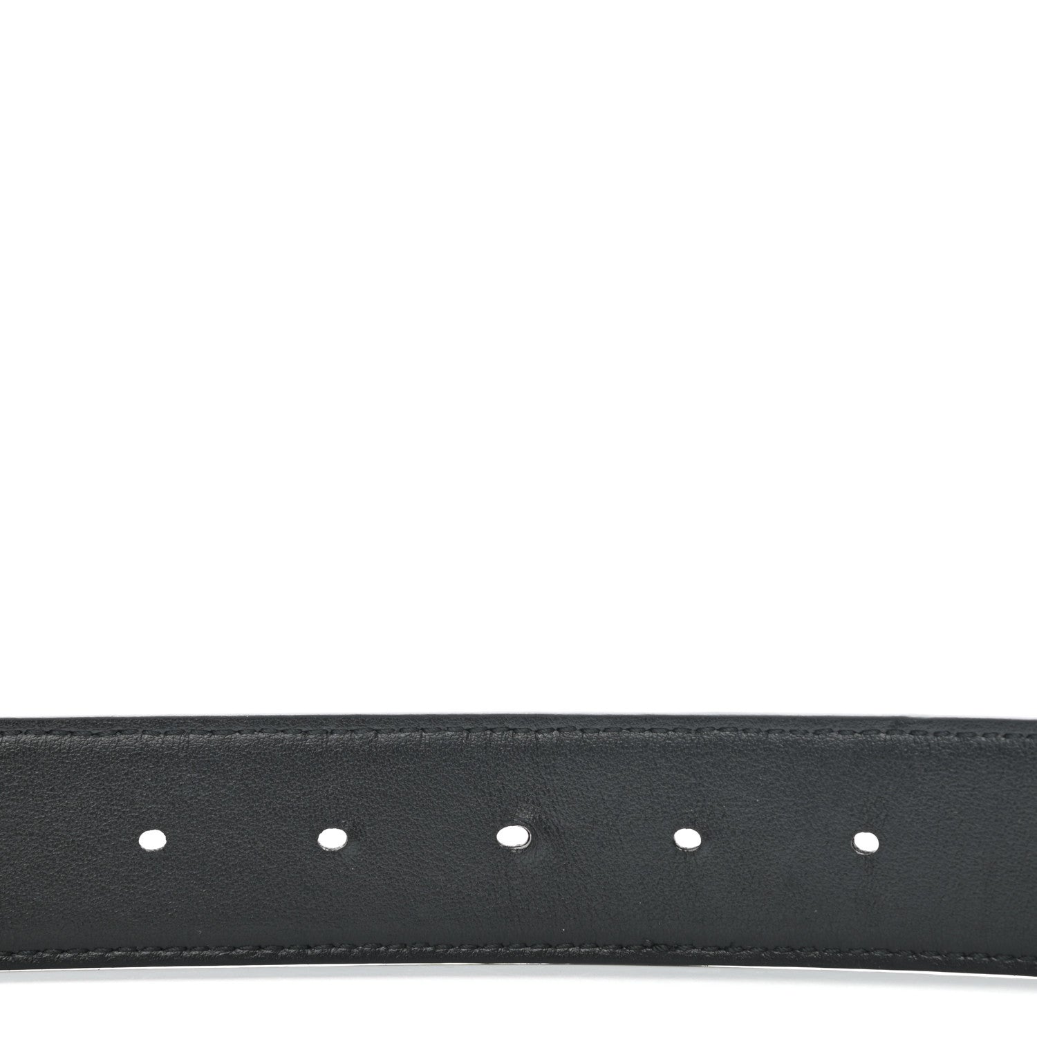 Christian Dior Calfskin Galaxy Oblique 40mm Reversible Belt 95 Black 4 of 5