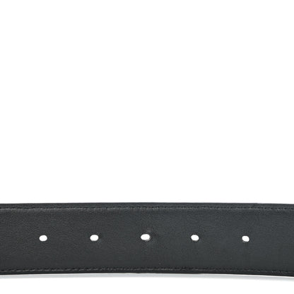Christian Dior Calfskin Galaxy Oblique 40mm Reversible Belt 95 Black 4 of 5
