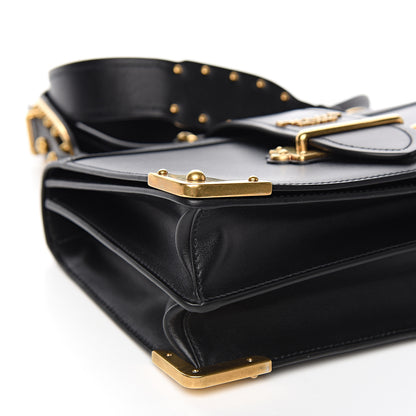 Prada City Calf Saffiano Large Cahier Bag Black 6 of 8