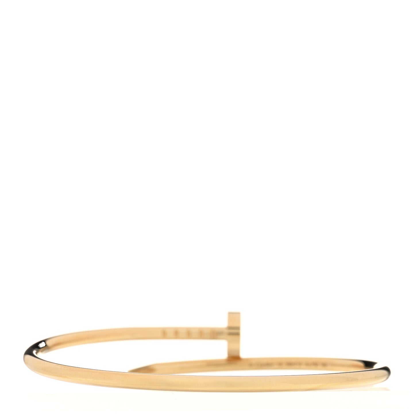 18K Yellow Gold Small Juste Un Clou Bracelet 15
