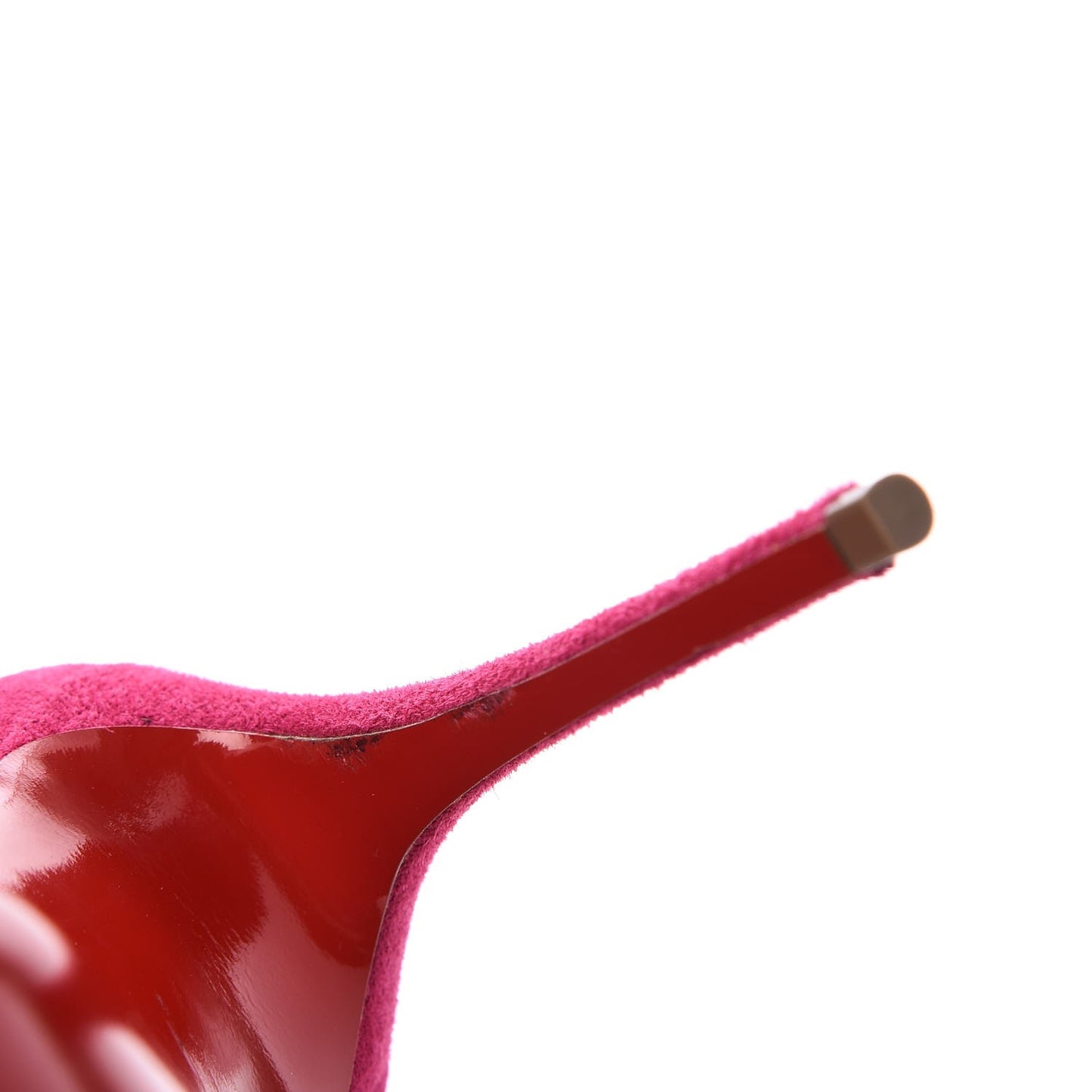 Veau Velours Pigalle Follies 100 Pumps 38.5 Rosa