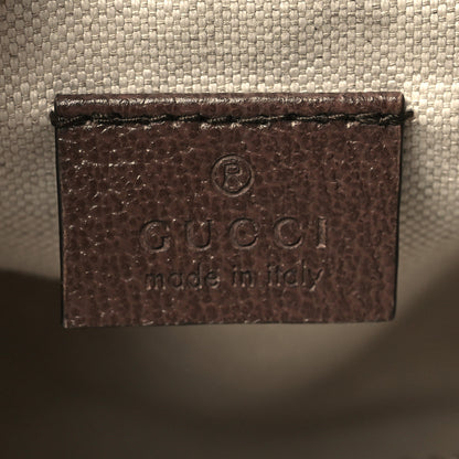Gucci GG Supreme Monogram Web Mini Ophidia Messenger Brown 6 of 9