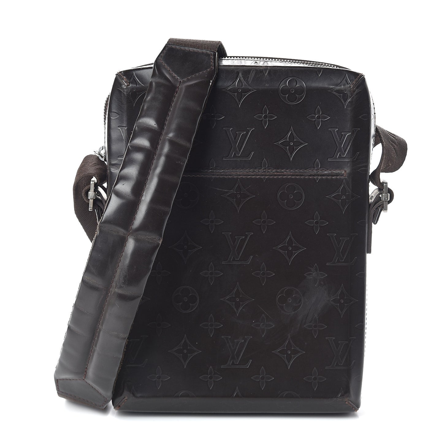 Monogram Glace Bobby Messenger Bag Brown