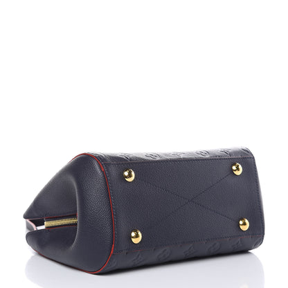 Louis Vuitton Empreinte Montaigne BB Marine Rouge 4 of 8