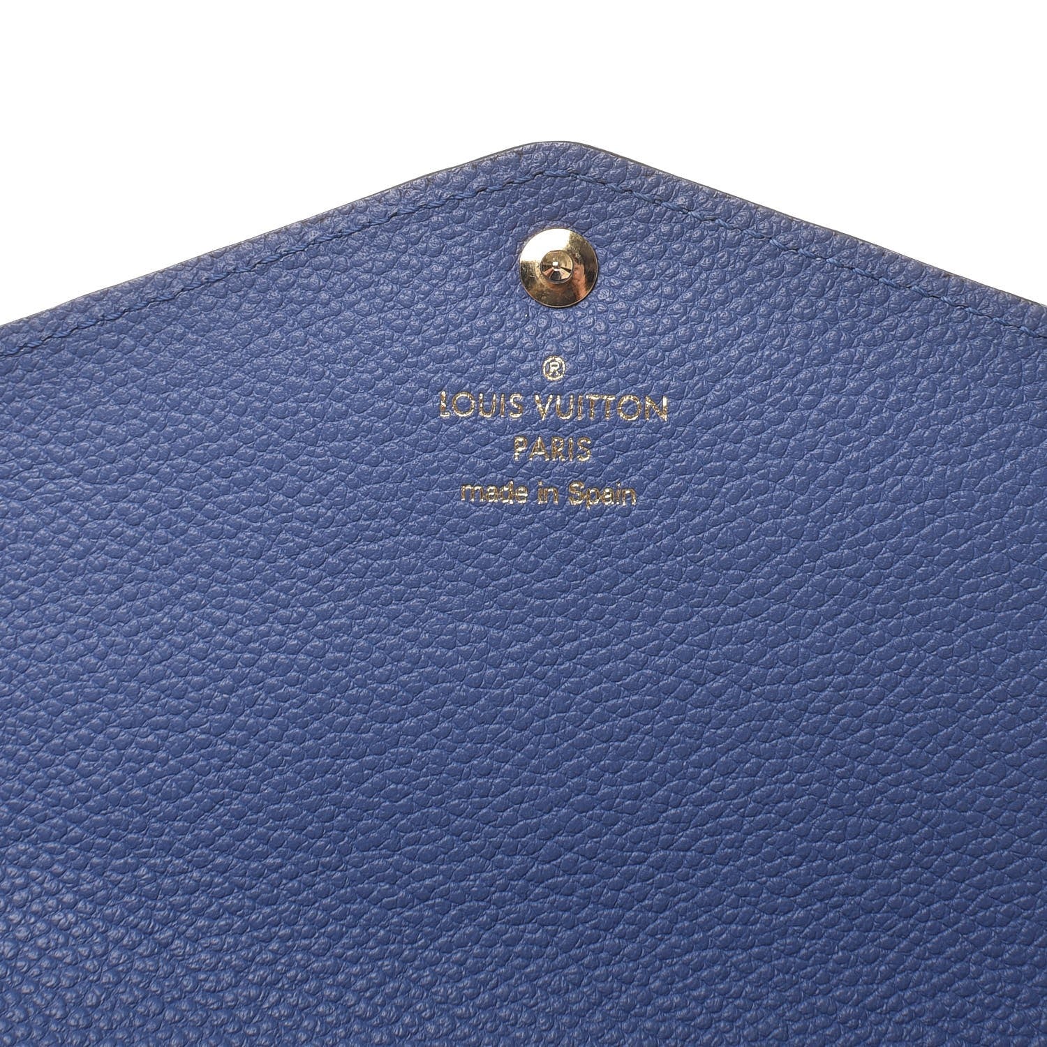 Louis Vuitton Empreinte Sarah Wallet NM Denim 6 of 7