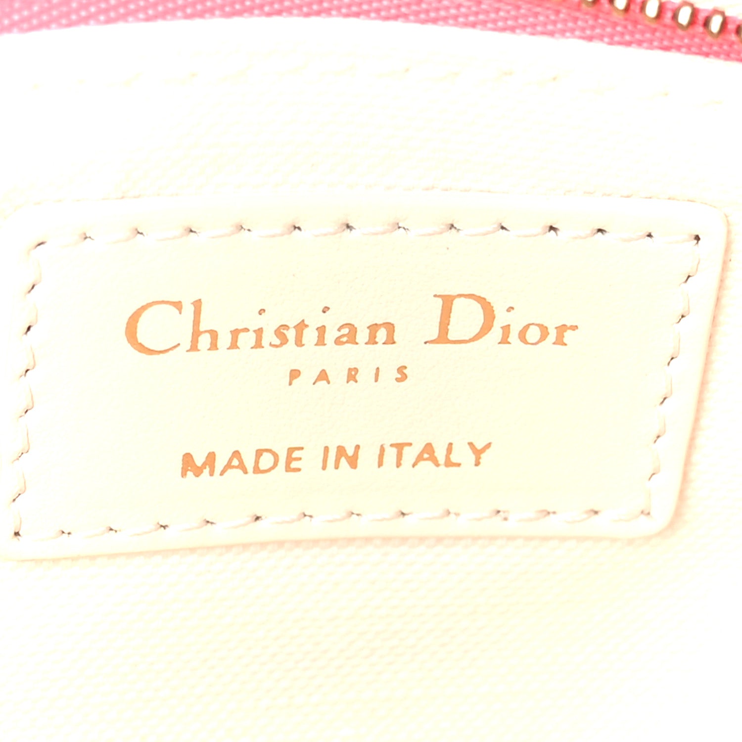 Christian Dior Canvas Embroidered Dioriviera Toile De Jouy Panier
