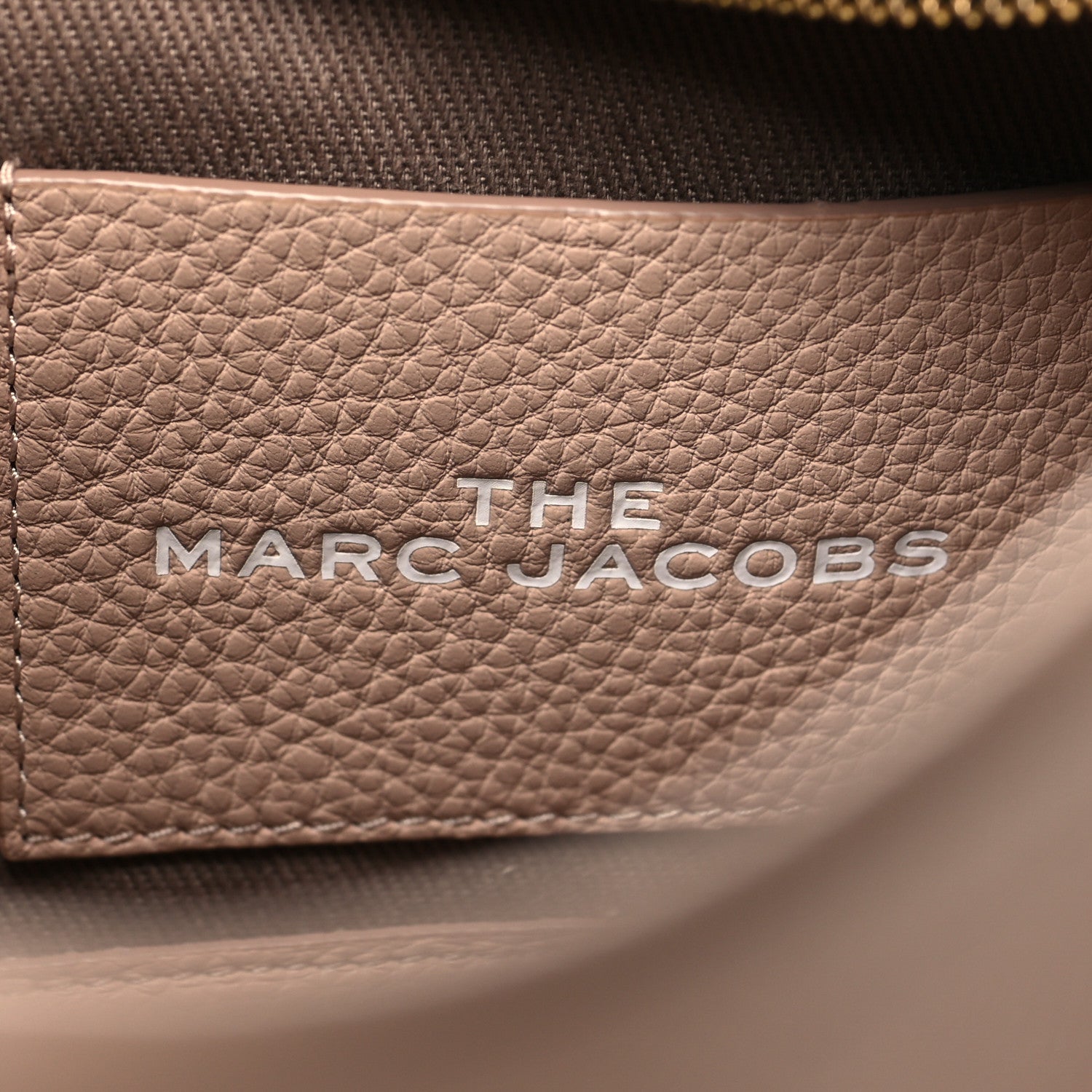 Marc Jacobs Grained Calfskin Small The Tote Bag Rose Dust 6 of 10