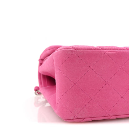 Chanel Iridescent Caviar Quilted Jumbo Double Flap Pink 9 of 10