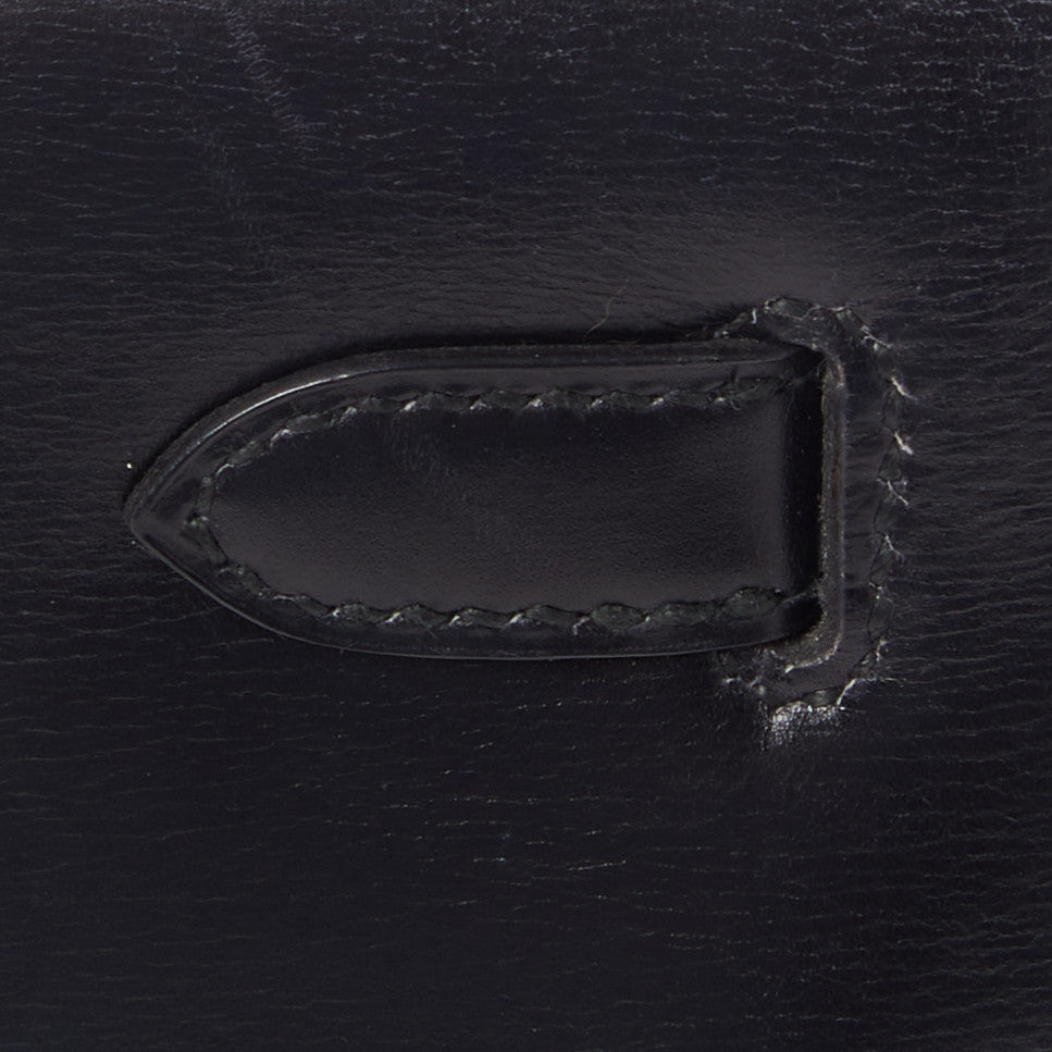 Hermes Box Kelly Sellier 28 Black 8 of 33