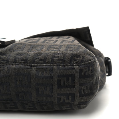 Fendi Zucchino Baguette Black 7 of 8