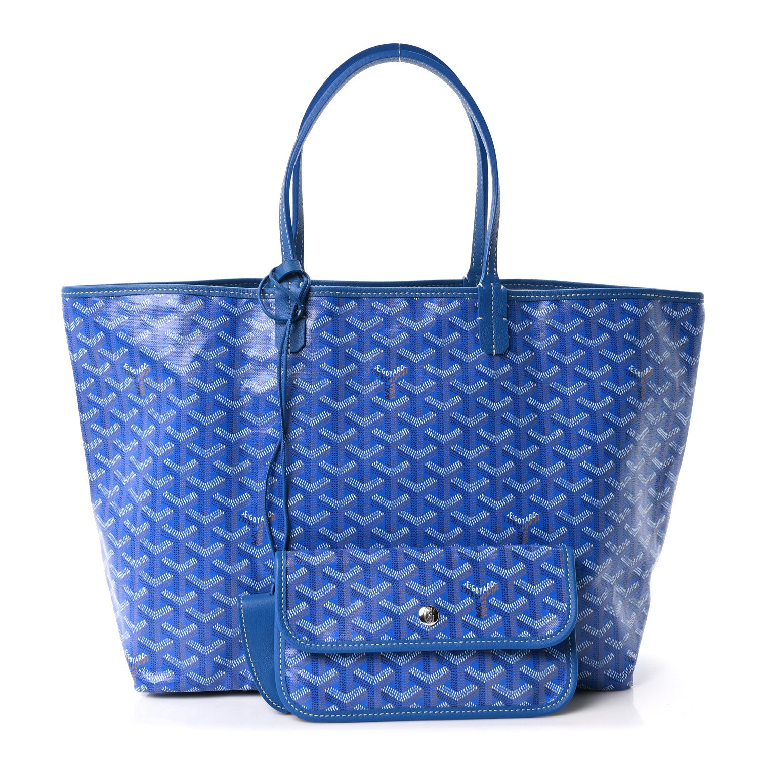 Goyard Goyardine Saint Louis PM Sky Blue 2 of 9