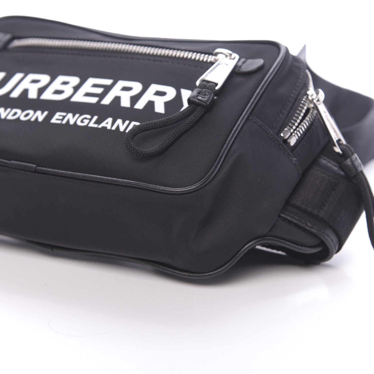 Burberry Econyl Logo Print Bum Bag Black 10 of 12