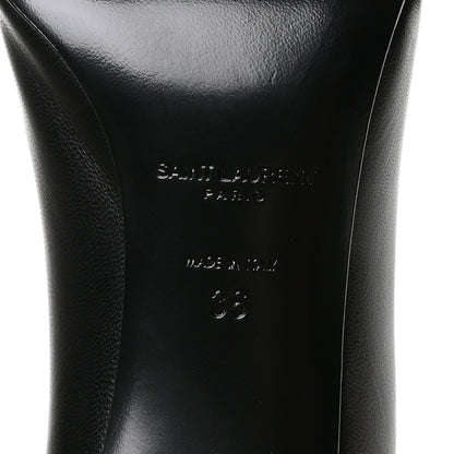 Saint Laurent Calfskin Anja 85 Pumps 36 Black 7 of 9