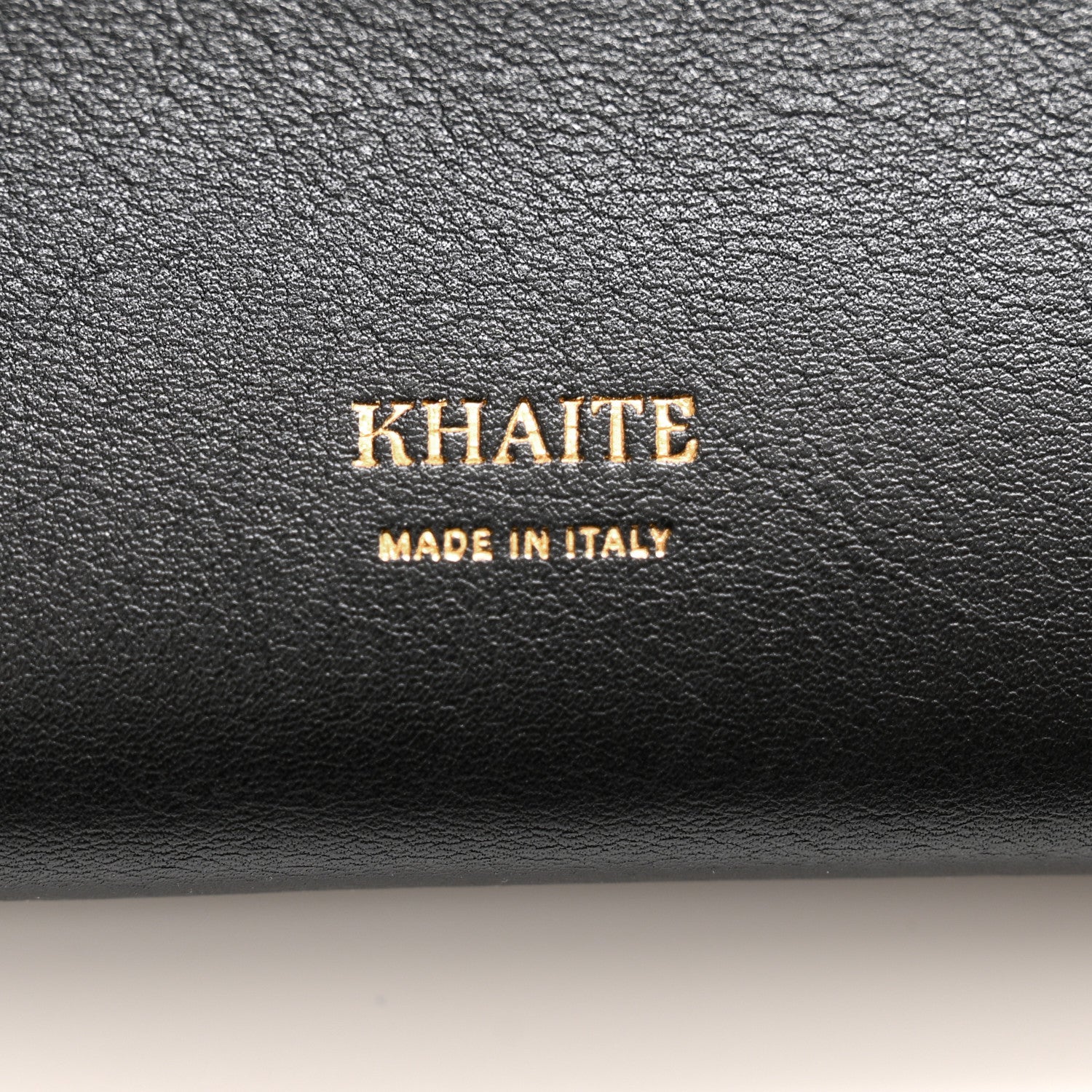 Khaite Smooth Calfskin Aimme Envelope Clutch Black 6 of 8