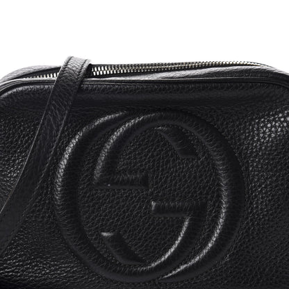 Gucci Pebbled Calfskin Small Soho Disco Bag Black 10 of 10
