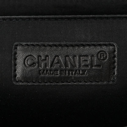 Chanel Nylon Medium Travel Flap Black 6 of 10