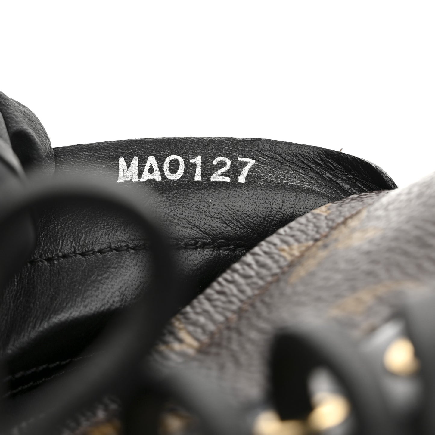 Patent Calfskin Monogram Star Trail Ankle Boots 37.5 Black