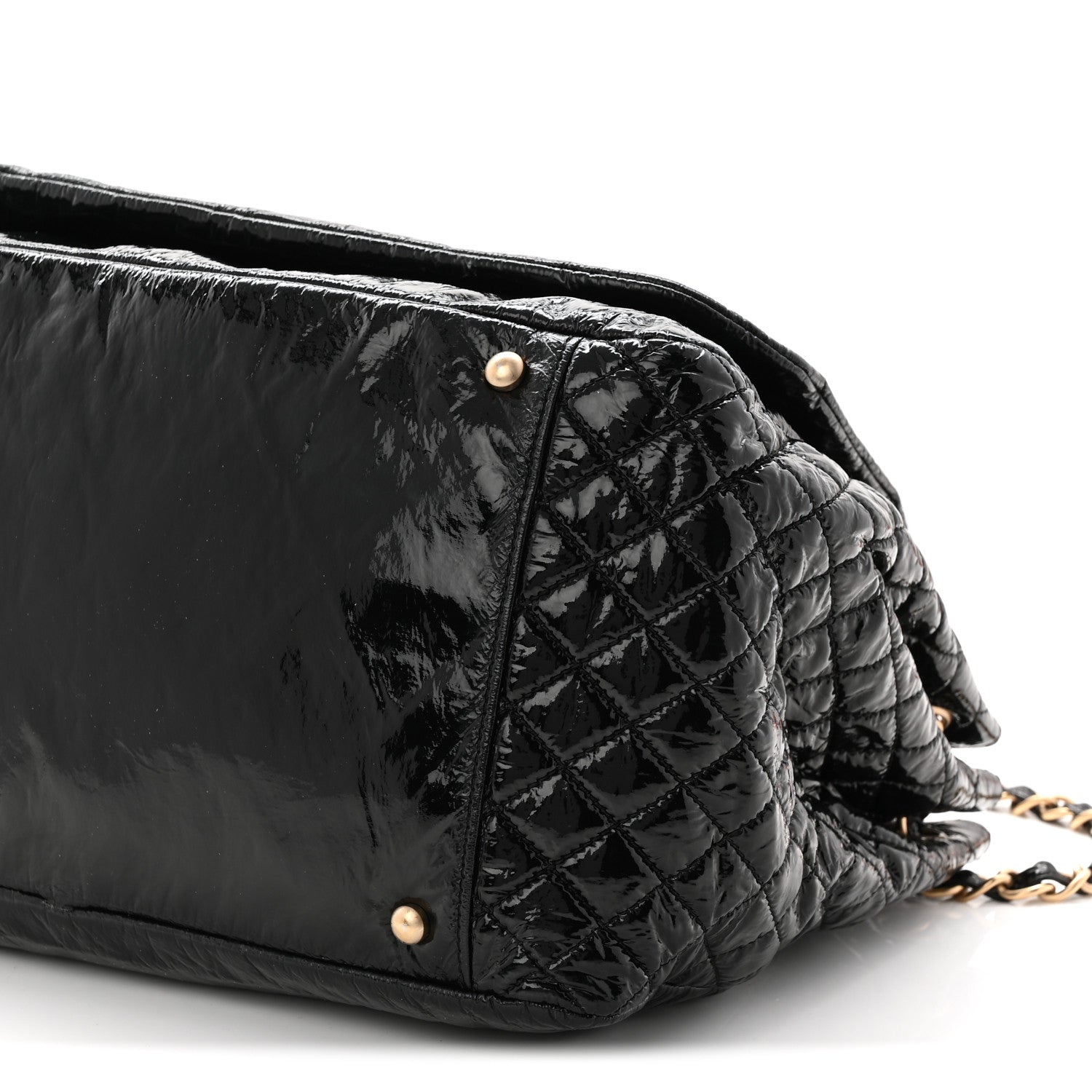 Chanel Vinyl Medium Rock and Chain Flap Black 19 of 19