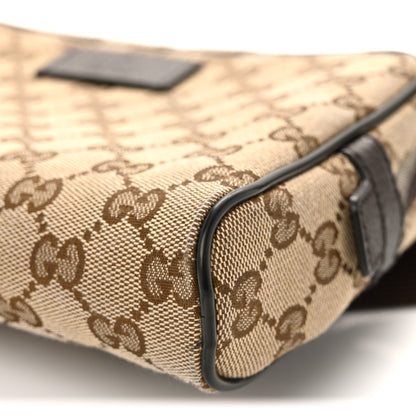 Gucci Monogram Belt Bag Dark Brown 10 of 10