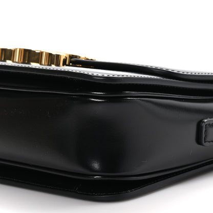 Celine Shiny Calfskin Small Triomphe Black 16 of 17