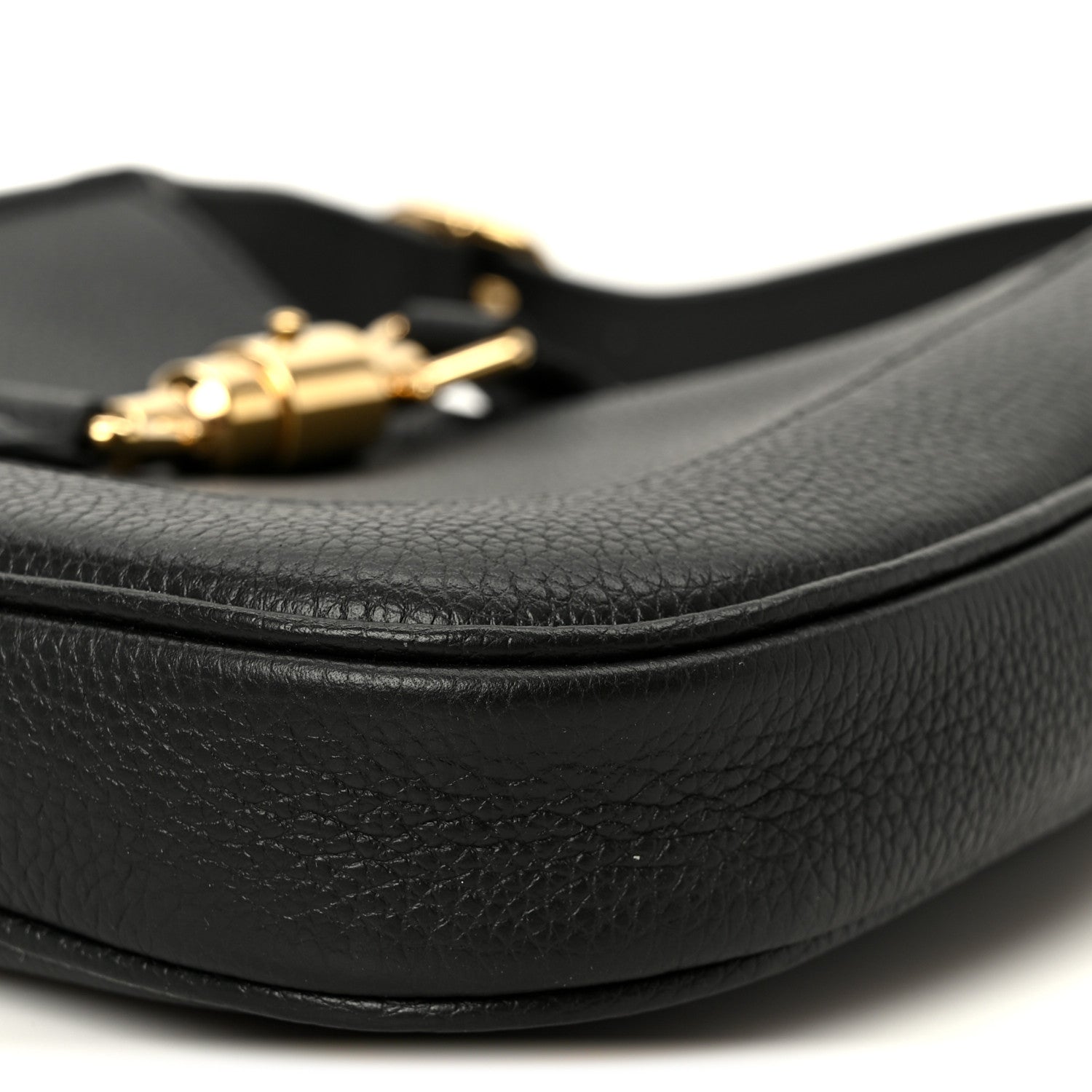 Gucci Grand Prix Calfskin Small Jackie 1961 Hobo Black 10 of 10