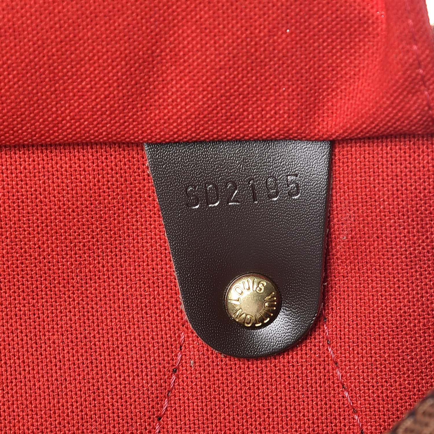 Louis Vuitton Damier Ebene Speedy 30 6 of 9