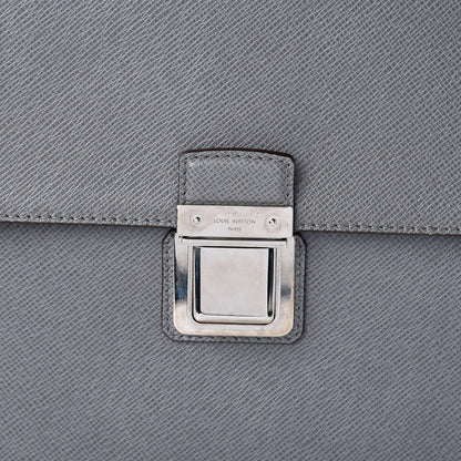 Louis Vuitton Taiga Vassili Briefcase PM Glacier 8 of 16