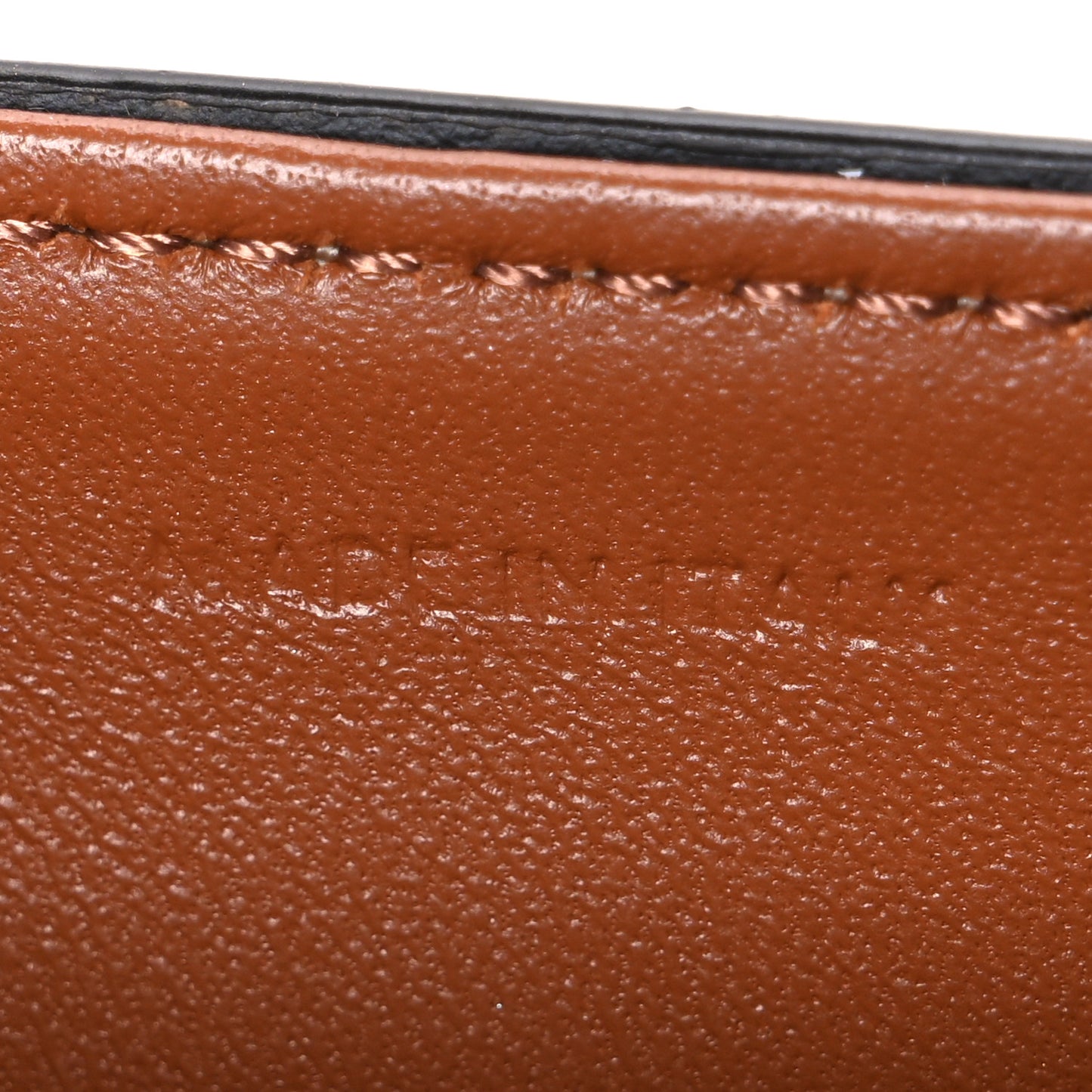 Calfskin Triomphe Canvas Teen Triomphe Bag Tan