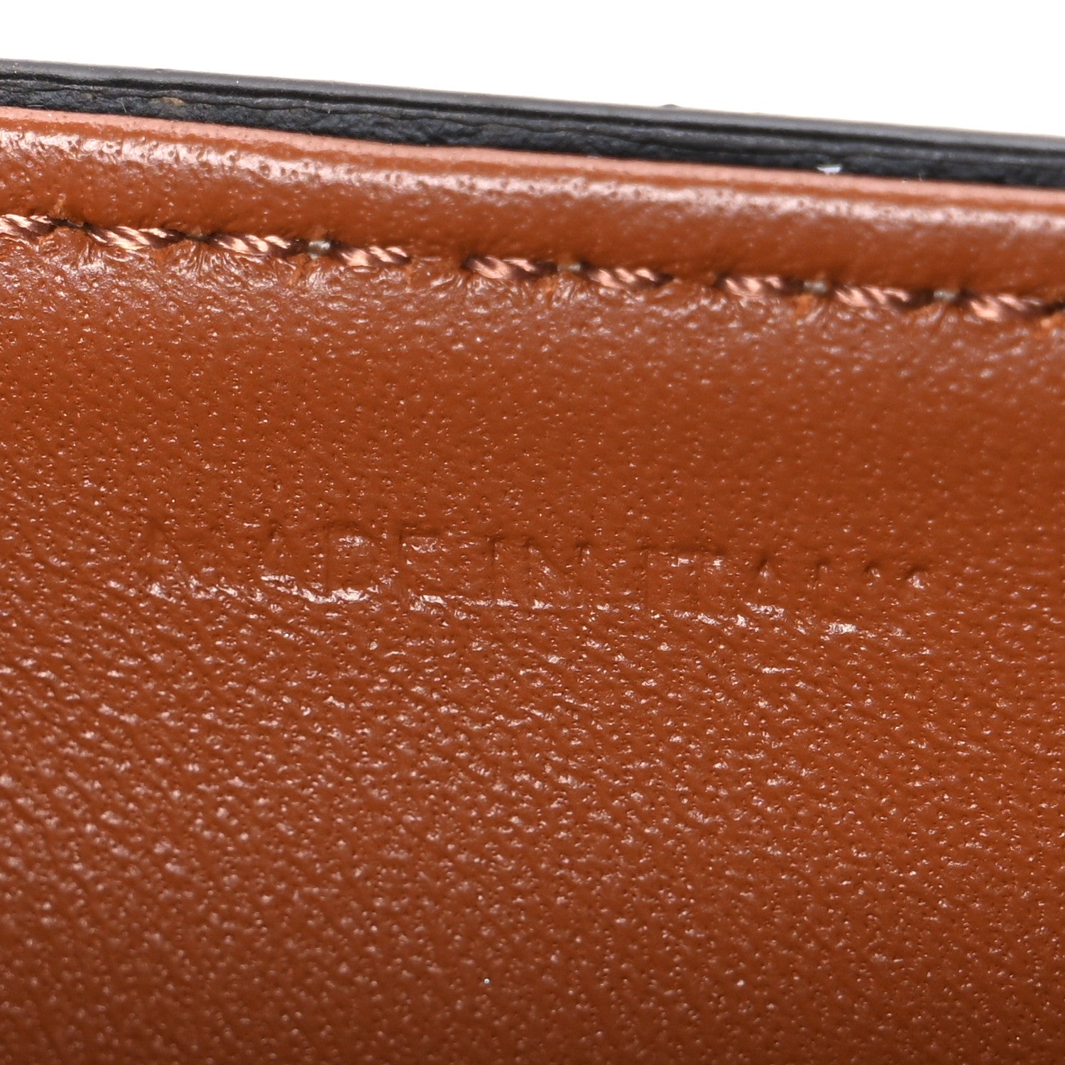 Celine Calfskin Triomphe Canvas Teen Triomphe Bag Tan 7 of 12