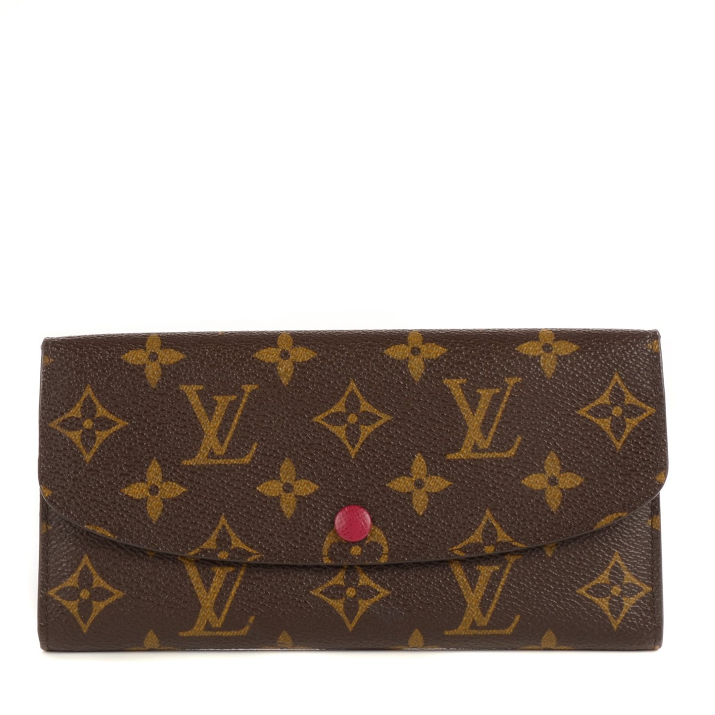 Monogram Emilie Wallet Fuchsia