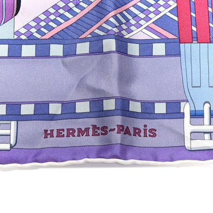 Hermes Silk Sangles En Zigzag Scarf 90 2 of 4